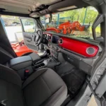 2023 Jeep Rubicon – passenger-side interior and dashboard
